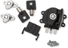 Side Hinge Ignition Switch with Saddlebag Lock - Gloss Black - Lutzka's Garage
