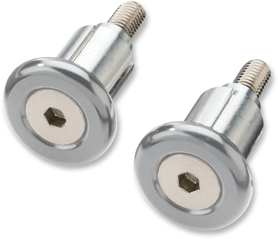 Bar End - Silver - Lutzka's Garage