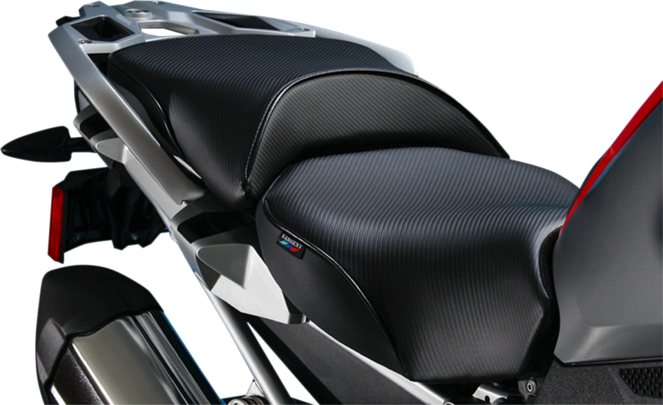 World Sport™ Performance Seat - Black - Carbon FX - Regular - BMW R1200 13-19 - Lutzka's Garage