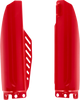Lower Fork Cover - Red - Lutzka's Garage