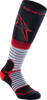 MX Pro Socks - Black/Red/Gray - Medium - Lutzka's Garage