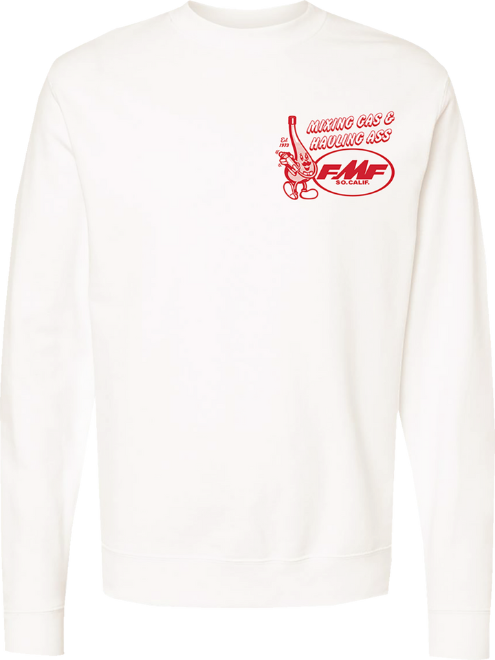 Top Shelf Fleece - White - Small - Lutzka's Garage