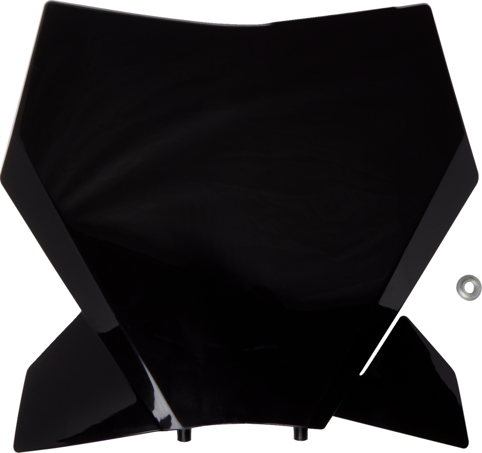 Front Number Plate - Black - KTM - Lutzka's Garage