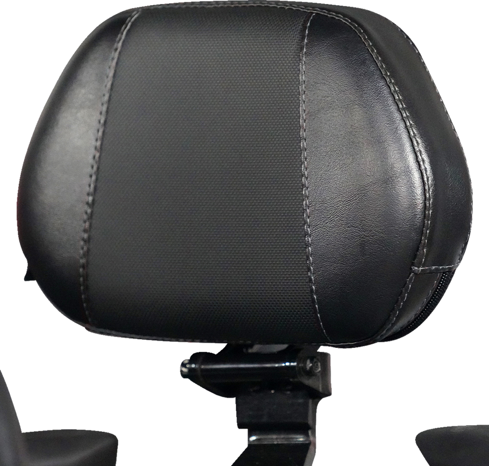 Ballistic Passenger Backrest - Black - Ryker 19-23 - Lutzka's Garage