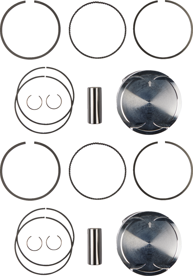 Piston Kit - 91.95 mm - Honda