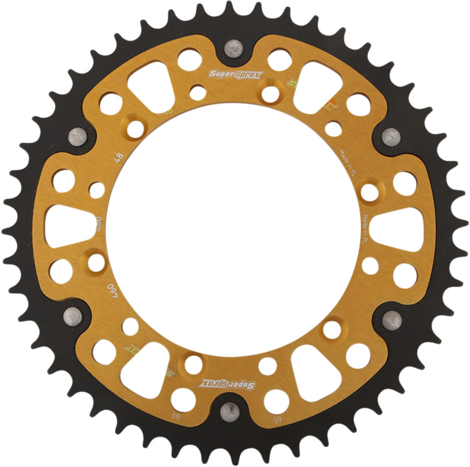 Stealth Rear Sprocket - 48 Tooth - Gold - Kawasaki/Suzuki - Lutzka's Garage