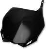 Stadium Number Plate - Black - YZ 250F/450F - Lutzka's Garage