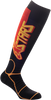 MX Pro Socks - Black/Yellow/Orange - Medium - Lutzka's Garage