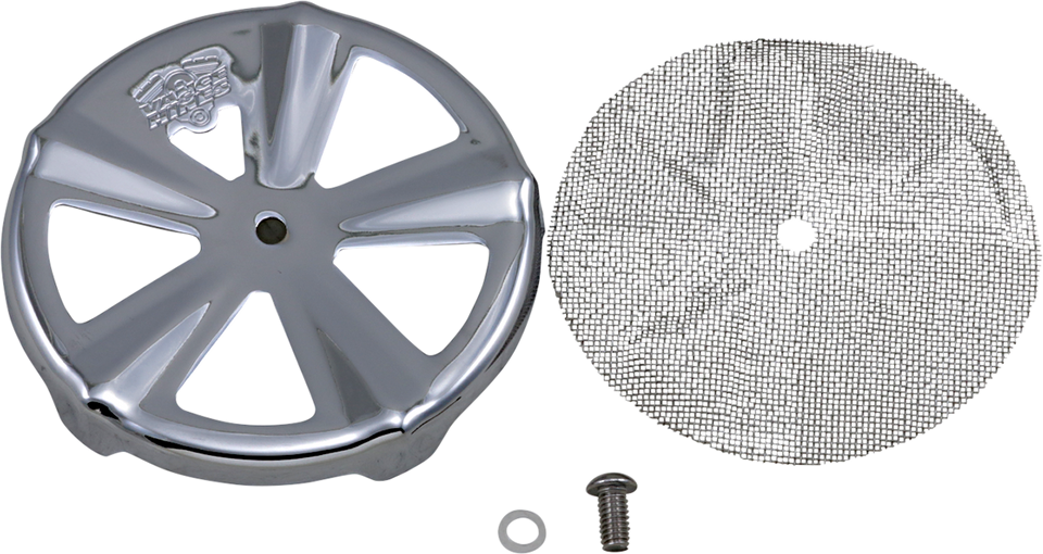 Air Cleaner Cover - Chrome - Lutzka's Garage