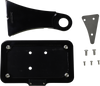 Side Mount License Plate Assembly - Black - Lutzka's Garage