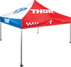 Collapsible Canopy - 10x10 - Red/White/Blue - Lutzka's Garage