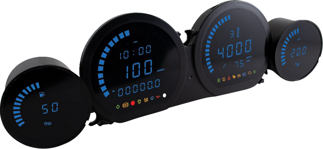 HD-03L Gauge Kit - Blue Display - Lutzka's Garage