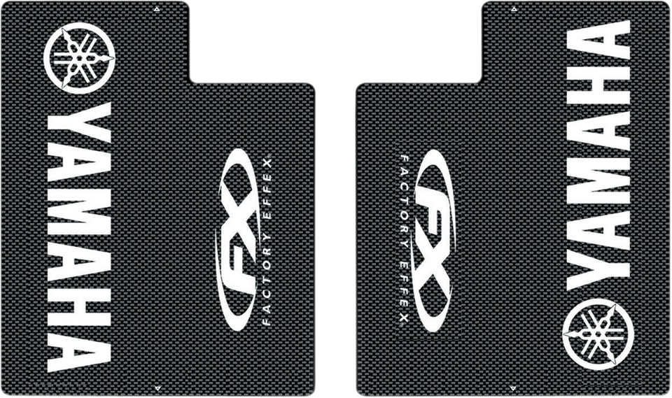 Carbon Fiber Fork Shield - Yamaha