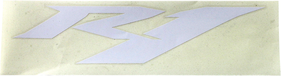 R1 Decal - White - 12" - Lutzka's Garage