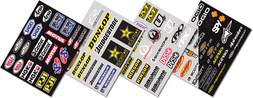 Iron-On Jersey Sponsor Kit