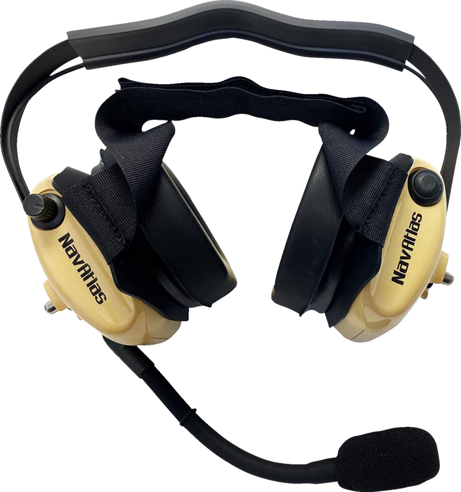 Headset - Behind-the-Head - Stereo/VOX - Beige - Lutzka's Garage