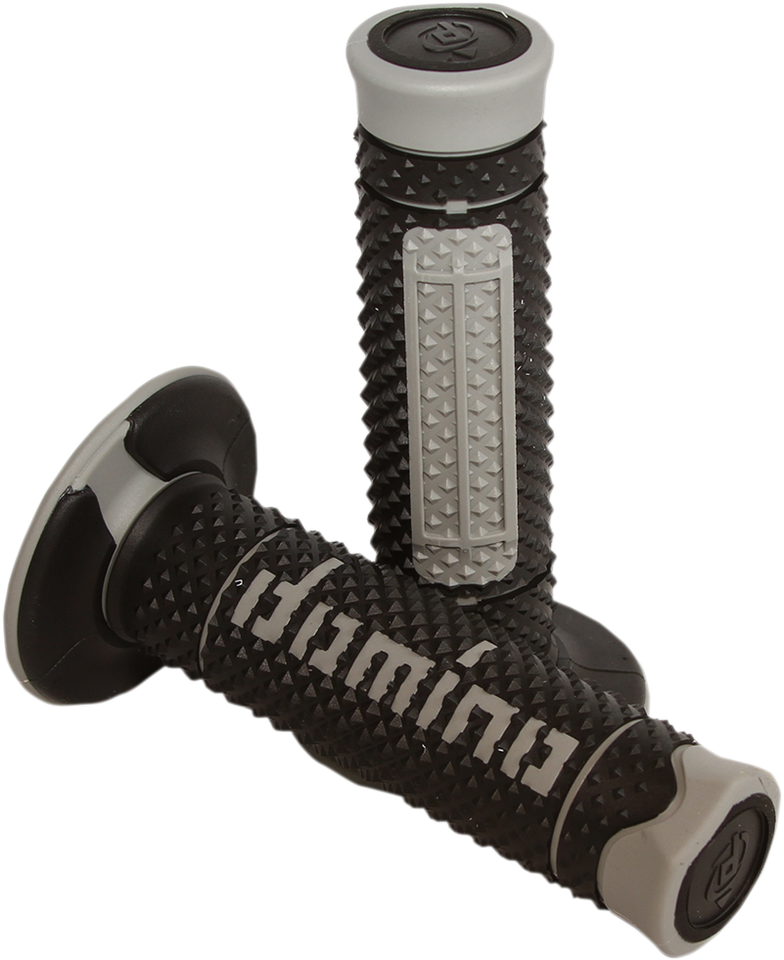 Grips - Diamonte - Dual Compound - Black/Gray - Lutzka's Garage