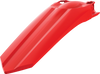 Fender - Rear - Red - CRF 250R/RX | 450R/RX - Lutzka's Garage