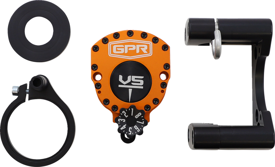 V5-D Steering Damper - Orange - KTM - Lutzka's Garage