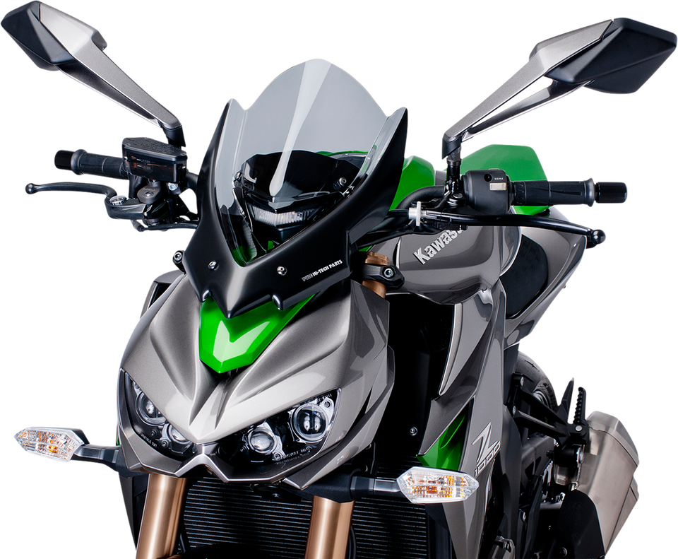 New Generation Windscreen - 17" - Light Smoke - Z1000 - Lutzka's Garage