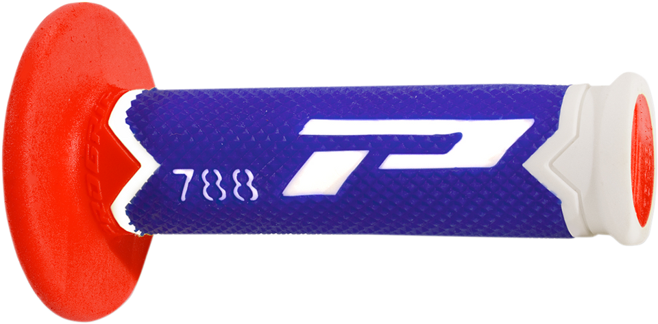 Grips - 788 - White/Blue/Red - Lutzka's Garage