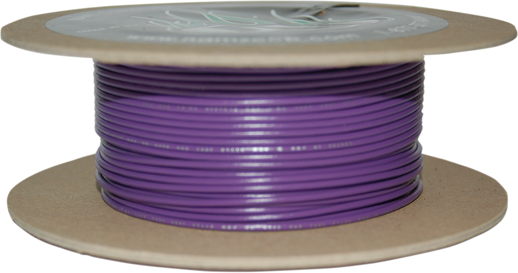 100 Wire Spool - 18 Gauge - Violet