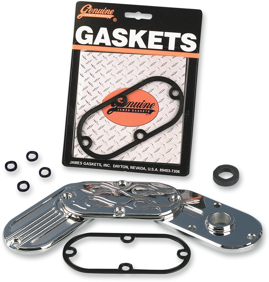Inspection Gasket Metal/Rubber - Big Twin