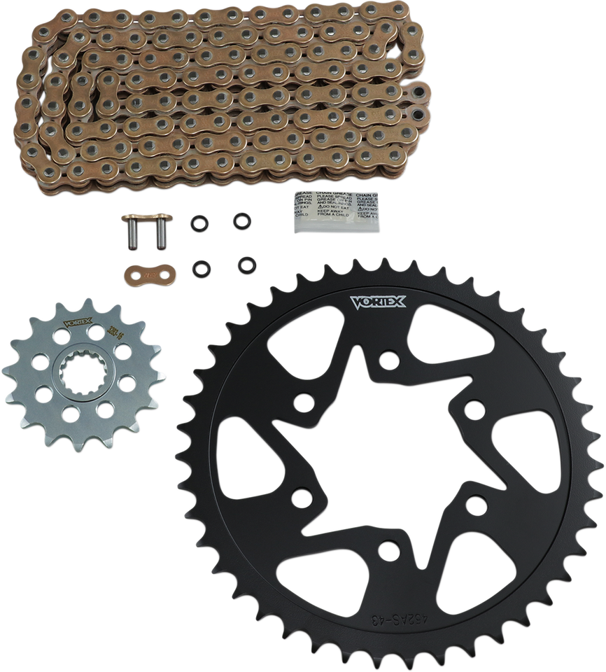 Chain Kit - Gold - Kawasaki - ZX-6R - Lutzka's Garage