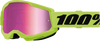 Strata 2 Junior Goggle - Neon Yellow - Pink Mirror - Lutzka's Garage
