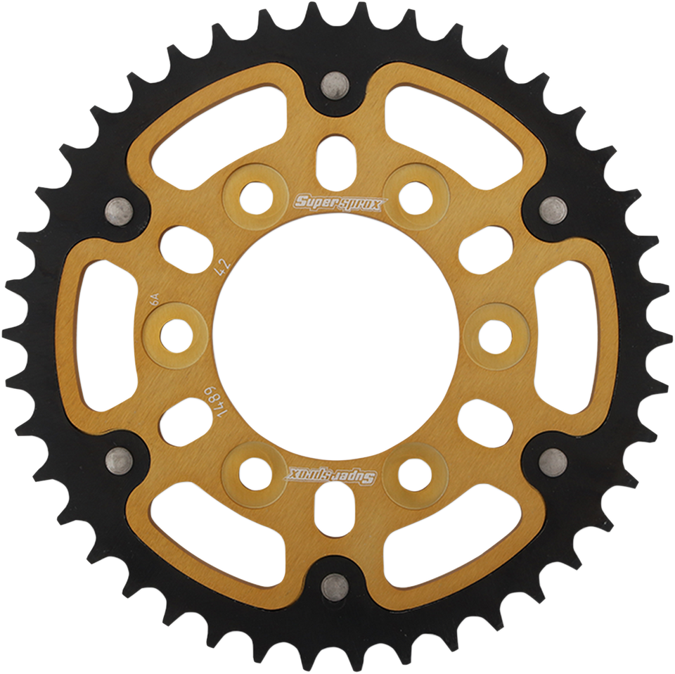 Stealth Rear Sprocket - 42 Tooth - Gold - Kawasaki - Lutzka's Garage