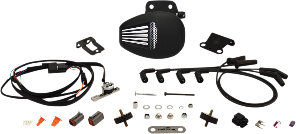 Forceflow Head Cooler - Black - Softail - Lutzka's Garage