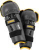 Youth Sector GP Knee Guards - Charcoal/Yellow - Lutzka's Garage