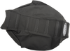 6-Ribbed Seat Cover - Black Ribs/Black Top/Black Sides