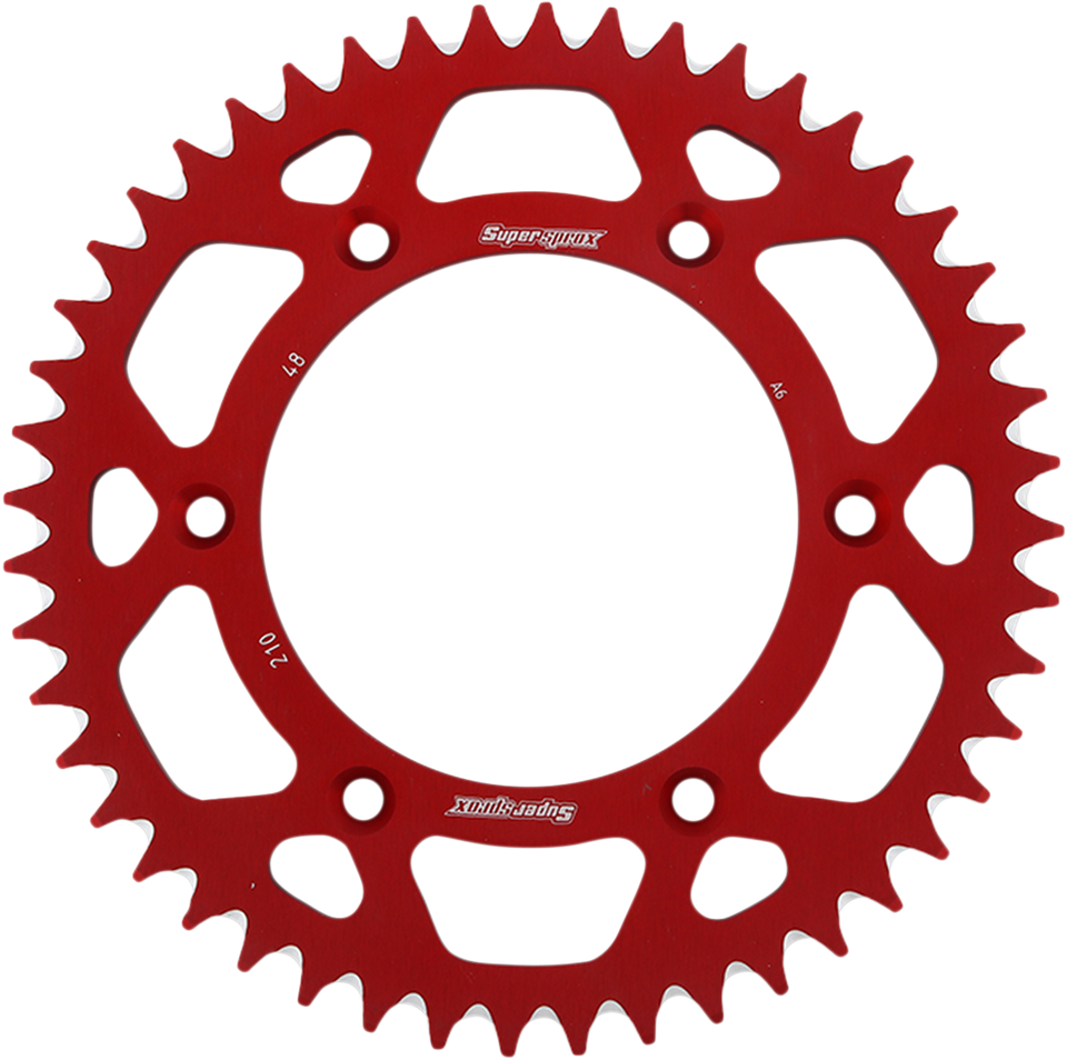Rear Sprocket - Red - Honda - 48 Tooth - Lutzka's Garage
