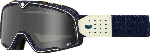 Barstow Goggle - Denim - Dark Smoke - Lutzka's Garage