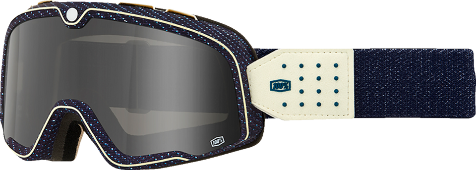 Barstow Goggle - Denim - Dark Smoke - Lutzka's Garage