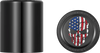 Docking Hardware Covers - Red/White/Blue American Flag Skull - Black - Lutzka's Garage