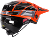 Child Maya Full Face Helmet - Race - Gloss Orange/Gray/Black - OS