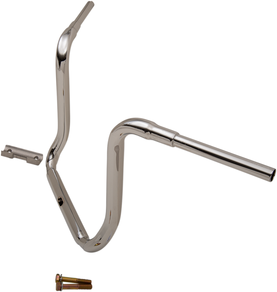 Handlebar - Grande Traditional Ape Hanger - 16" - Chrome - Lutzka's Garage