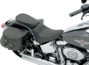 Rear Solo Seat - Wide - Smooth - FXST/FLST 00-06 - Lutzka's Garage