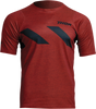 Assist Hazard Jersey - Short-Sleeve - Heather Red/Black - XS - Lutzka's Garage