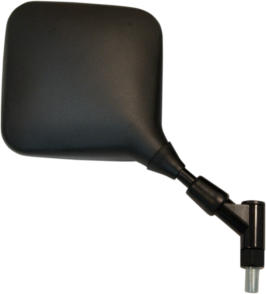 Mirror - Suzuki - Side View - Square - Black - Left - Lutzka's Garage