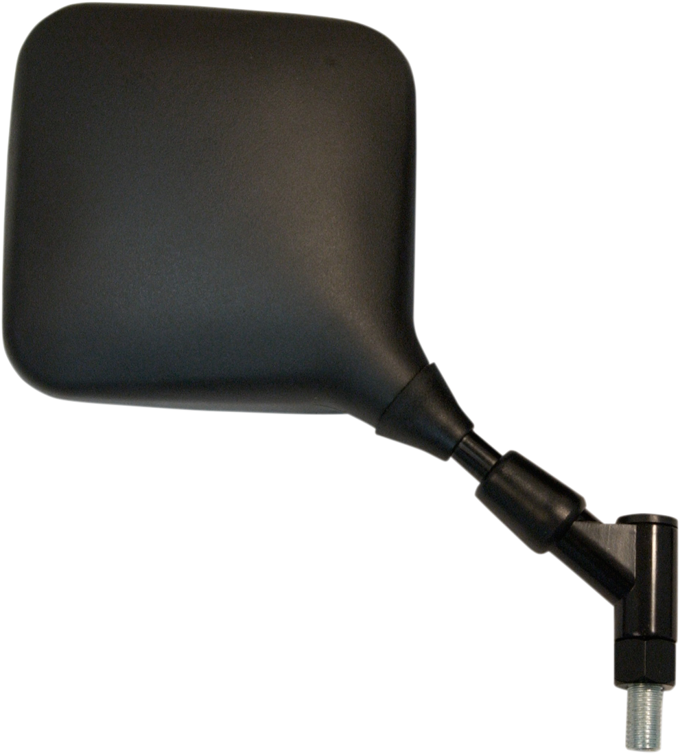 Mirror - Suzuki - Side View - Square - Black - Left - Lutzka's Garage