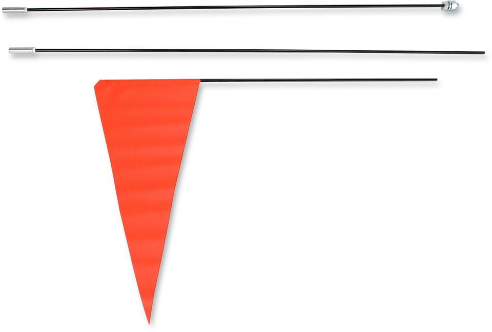 Flag and Pole - 8 Black Pole - 5 Pack