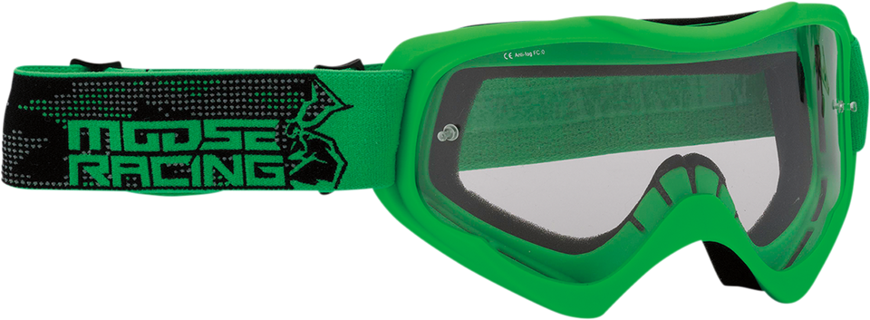 Qualifier Goggles - Agroid - Green - Lutzka's Garage