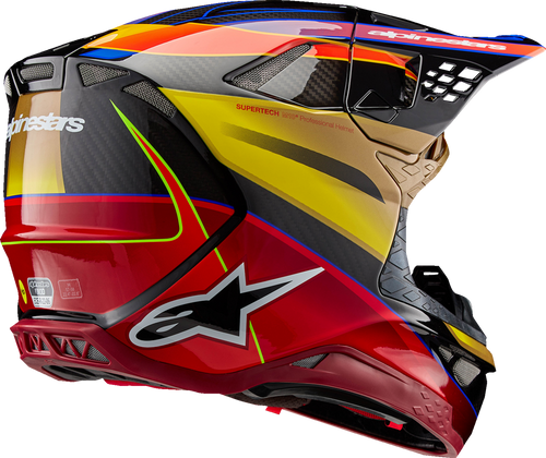 Supertech M10 Helmet - Era - MIPS® - Gloss Gold/Yellow/Rio Red - XS - Lutzka's Garage