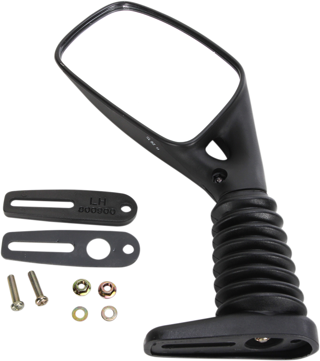 ZX Mirror - Black - Left - Lutzka's Garage