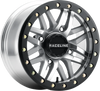 Wheel - Ryno - Beadlock - Front/Rear - Machined/with Black Ring - 15x7 - 4/137 - 5+2 (+10 mm)