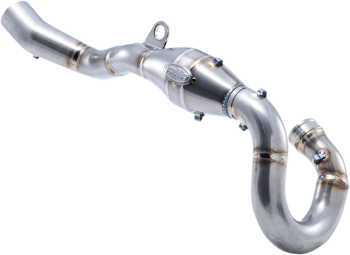 MegaBomb Header/Mid Pipe - Stainless Steel - Lutzka's Garage