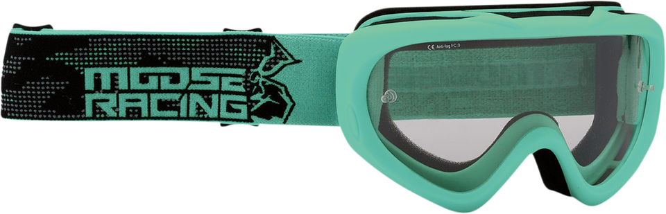 Youth Qualifier Goggles - Agroid - Mint - Lutzka's Garage